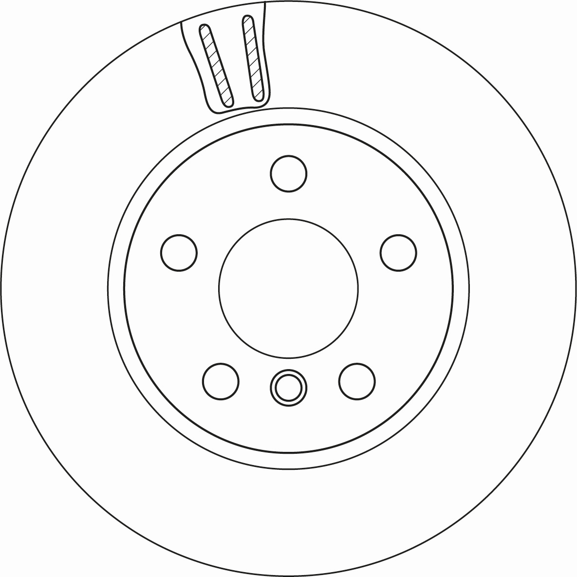 TRW Bremseskive df6715 280mm 20mm for BMW