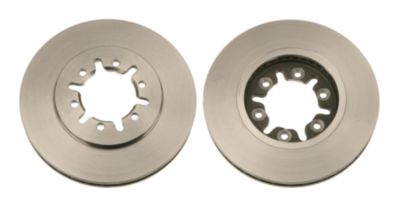 TRW Bremseskive df3001 ventileret 260mm 26mm for NISSAN