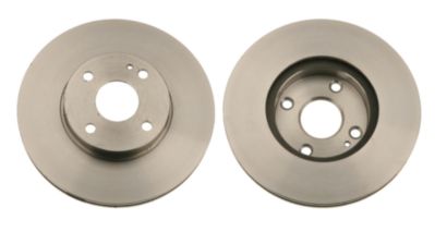 TRW Bremseskive df4121 255mm 20mm for MAZDA