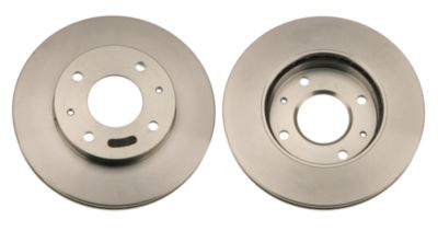 TRW Bremseskive df4158 257mm 24mm for HYUNDAI