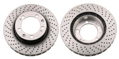 TRW Bremseskive df6466s ventileret 304mm 32mm for PORSCHE