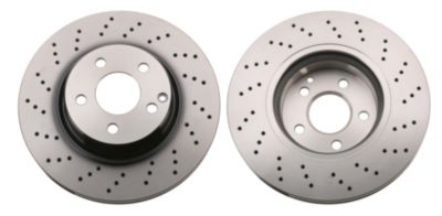 TRW Bremseskive df6477 ventileret 312mm 28mm for MERCEDES-BENZ