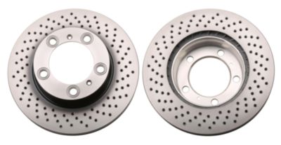 TRW Bremseskive df6483s 298mm 24mm for PORSCHE