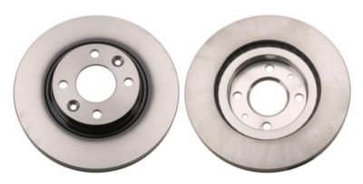TRW Bremseskive df6534 258mm 22mm for RENAULT DACIA SMART