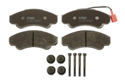 TRW Bremseklodser gdb1518 for PEUGEOT CITROËN FIAT