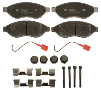 TRW Bremseklodser gdb1681 for PEUGEOT CITROËN FIAT IVECO OPEL VAUXHALL