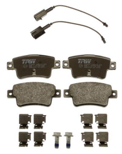 TRW Bremseklodser gdb1872 for ABARTH