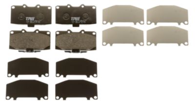 TRW Bremseklodser gdb3307 for SUBARU