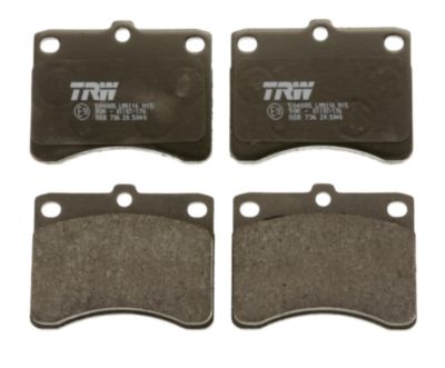 TRW Bremseklodser gdb736 for BEDFORD DAIHATSU PIAGGIO