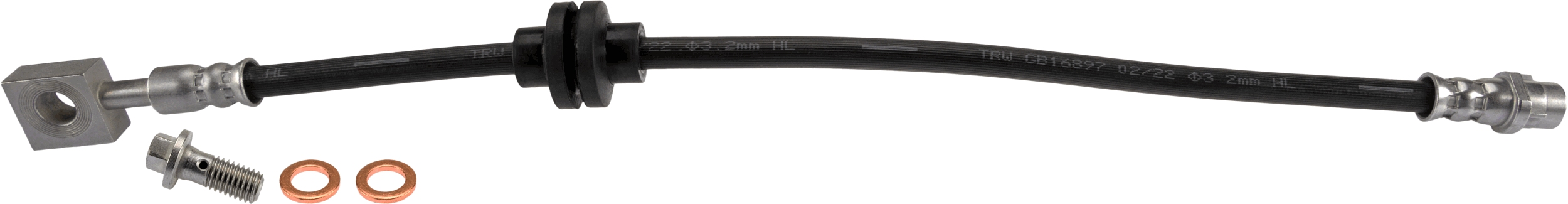 TRW Bremseslange phd2058 for VAUXHALL