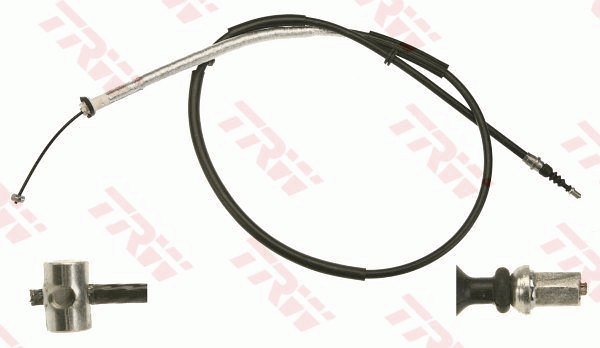TRW Håndbremsekabel gch104 for FIAT