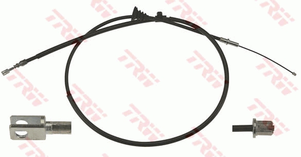 TRW Håndbremsekabel gch134 for VOLVO