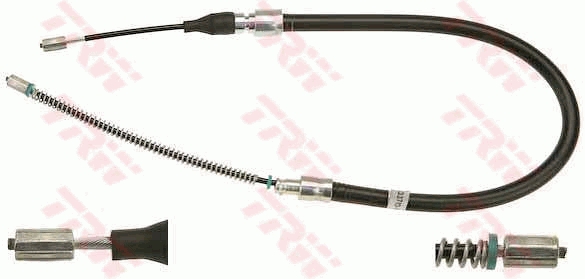 TRW Håndbremsekabel gch1666 for VW