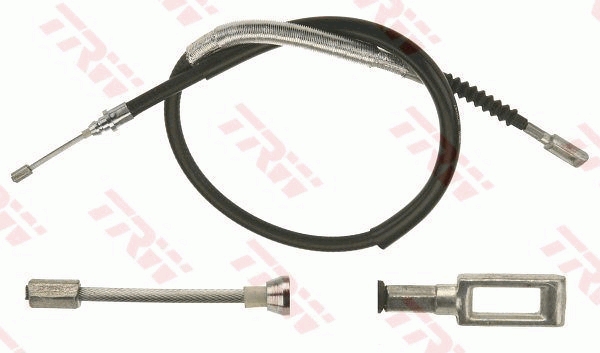 TRW Håndbremsekabel gch167 for FIAT PEUGEOT