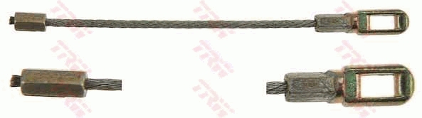 TRW Håndbremsekabel gch2107 for CHEVROLET