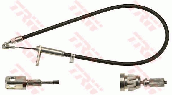 TRW Håndbremsekabel gch2597 for MERCEDES-BENZ