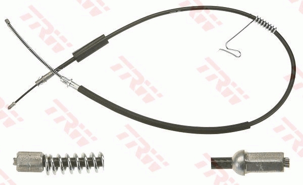 TRW Håndbremsekabel gch3001 for FORD