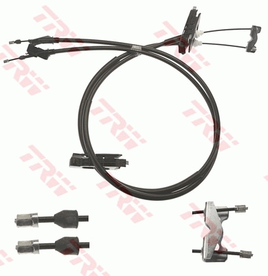 TRW Håndbremsekabel gch3019 for FORD