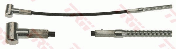 TRW Håndbremsekabel gch405 for NISSAN