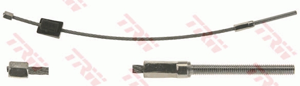 TRW Håndbremsekabel gch496 for FORD