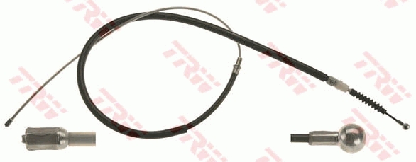 TRW Håndbremsekabel gch499 for VW