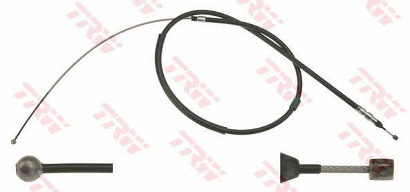 TRW Håndbremsekabel gch524 for BMW