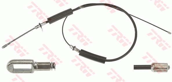 TRW Håndbremsekabel gch540 for DODGE
