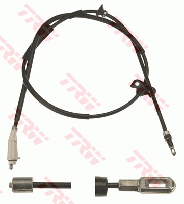 TRW Håndbremsekabel gch541 for VOLVO