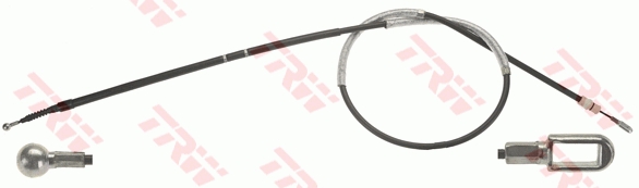 TRW Håndbremsekabel gch585 for AUDI