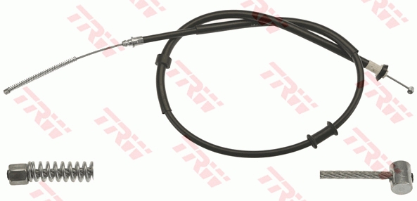 TRW Håndbremsekabel gch642 for FORD