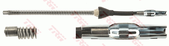 TRW Håndbremsekabel gch666 for FORD