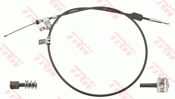 TRW Håndbremsekabel gch683 for TOYOTA