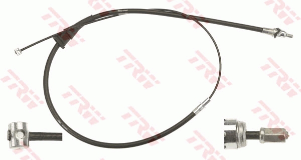 TRW Håndbremsekabel gch685 for DODGE CHRYSLER