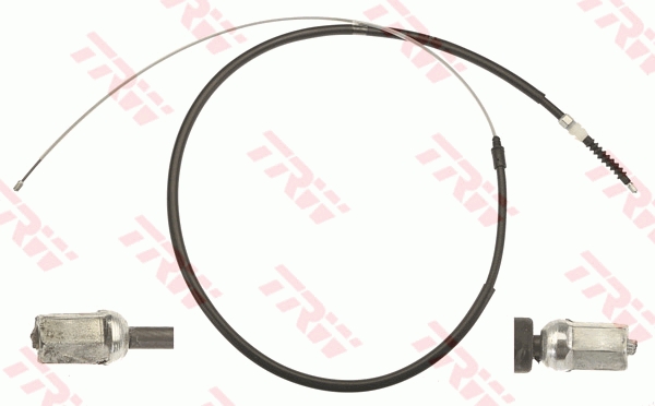 TRW Håndbremsekabel gch726 for PEUGEOT