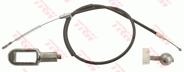 TRW Håndbremsekabel gch728 for MERCEDES-BENZ VW