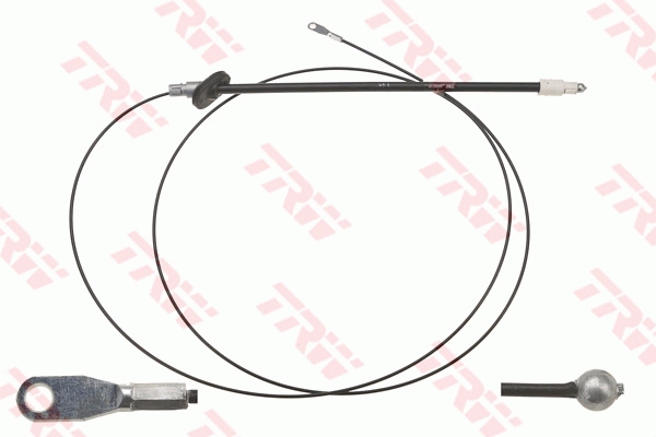 TRW Håndbremsekabel gch739 for MERCEDES-BENZ VW