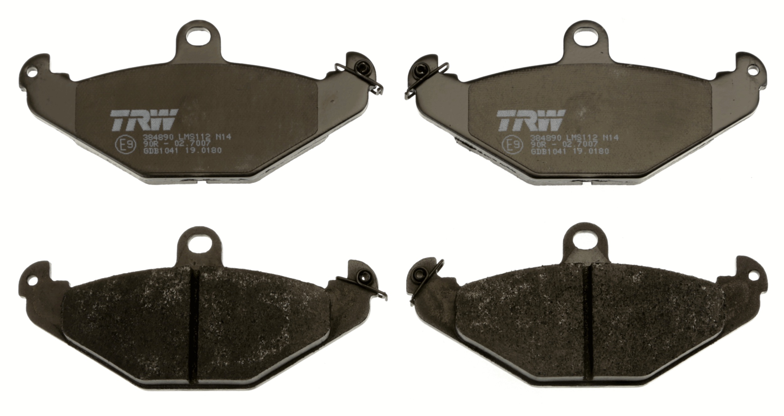 TRW Bremseklodser gdb1041 for CHRYSLER RENAULT LOTUS
