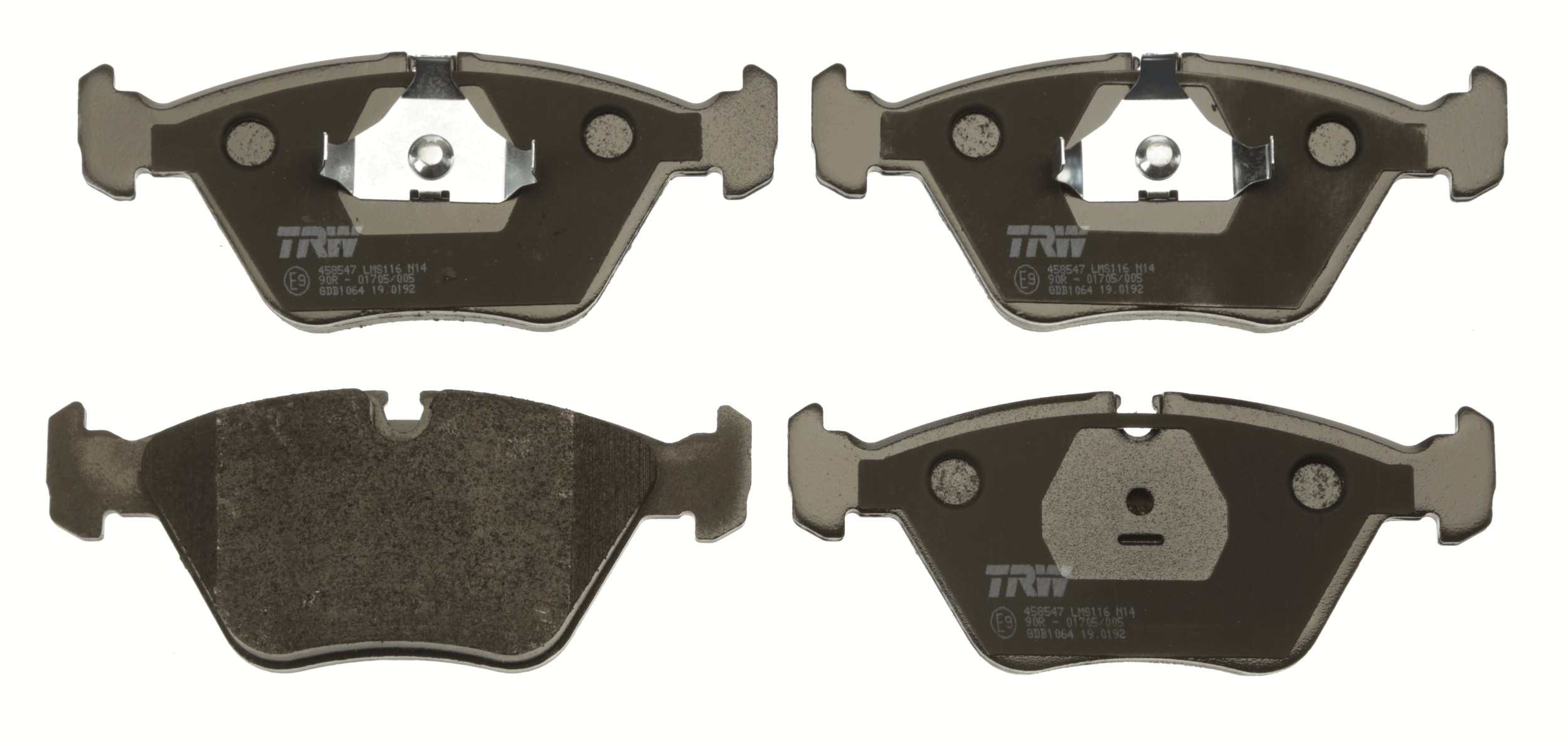 TRW Bremseklodser gdb1064 for JAGUAR