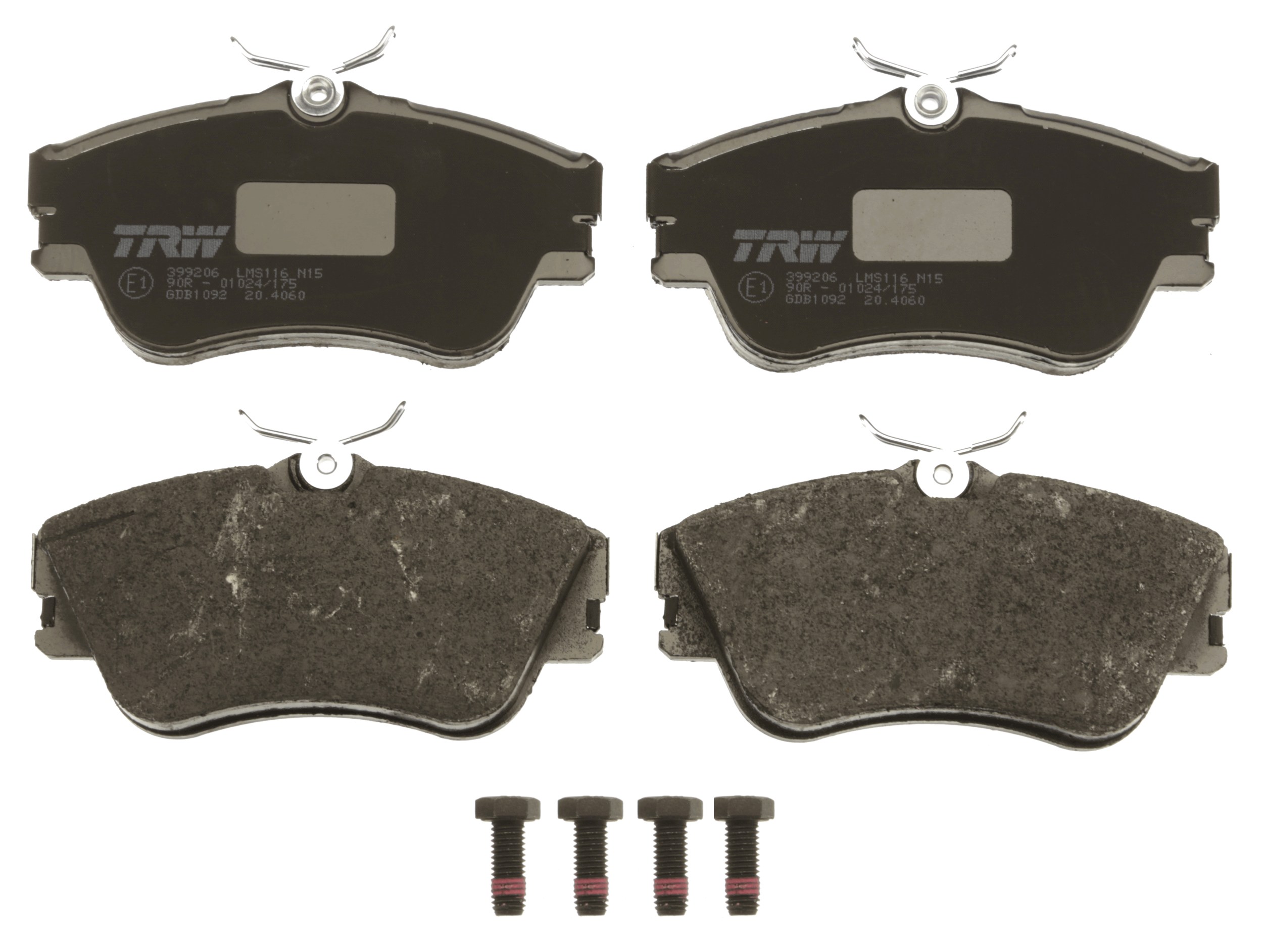 TRW Bremseklodser gdb1092 for VW