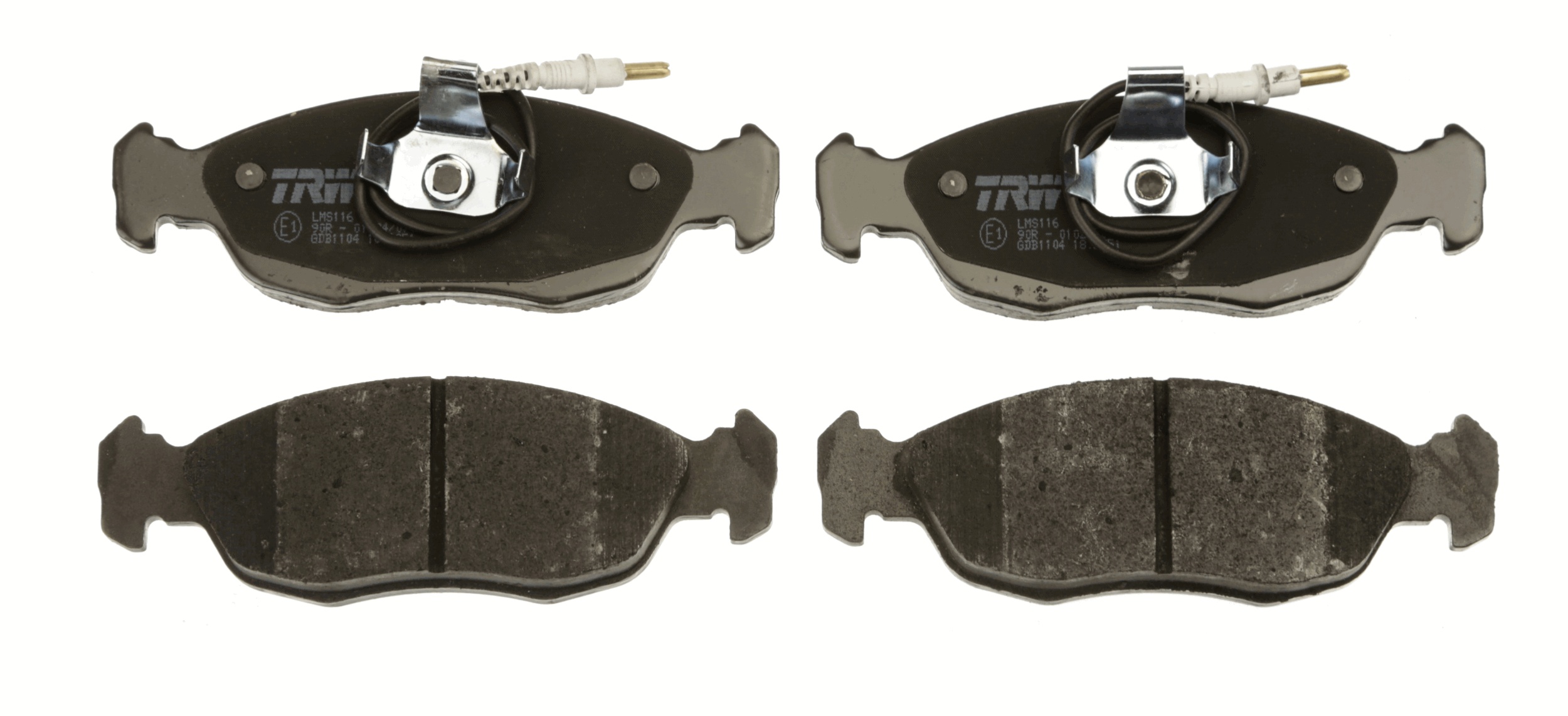 TRW Bremseklodser gdb1104 for PEUGEOT