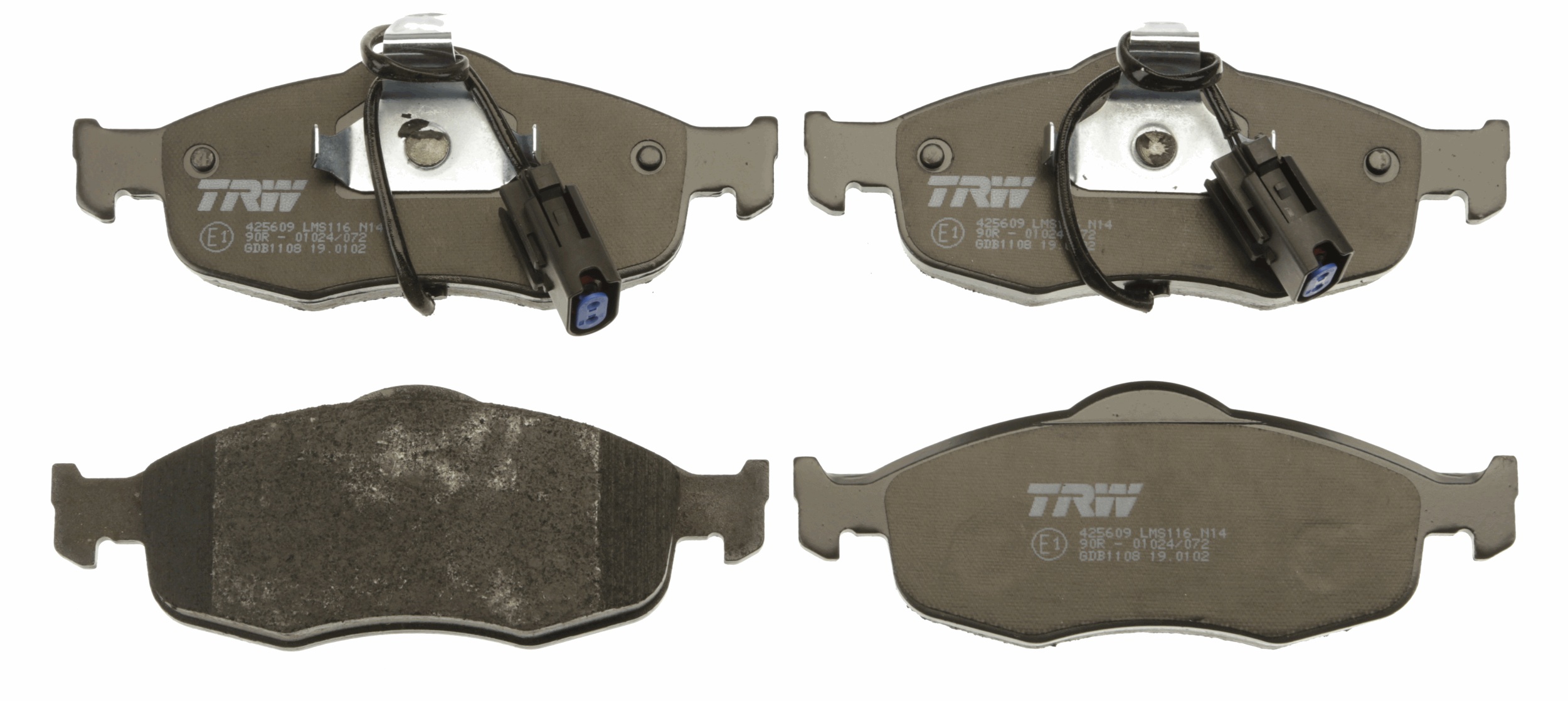 TRW Bremseklodser gdb1108 for FORD FORD USA