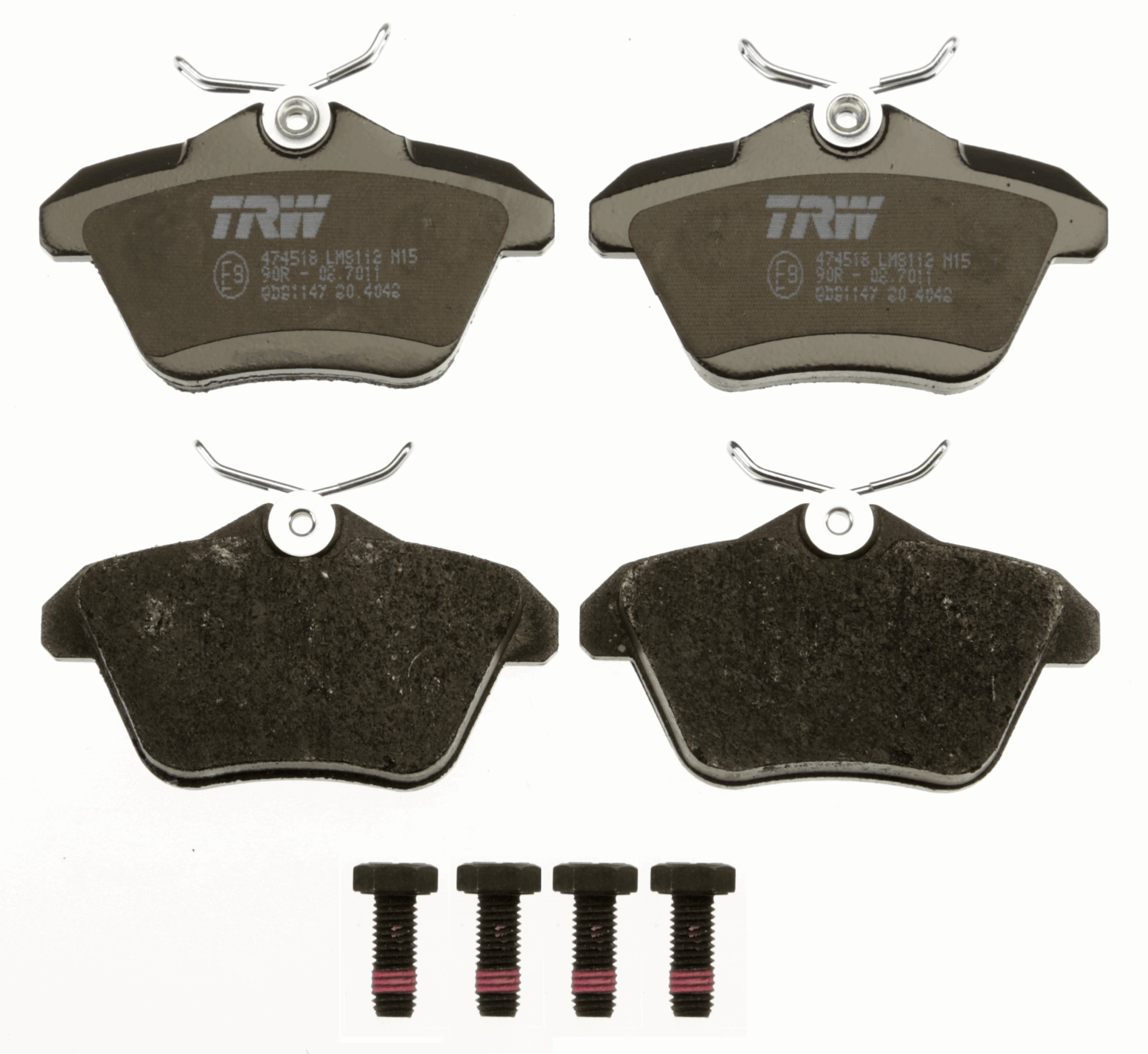 TRW Bremseklodser gdb1147 for ALFA ROMEO LANCIA