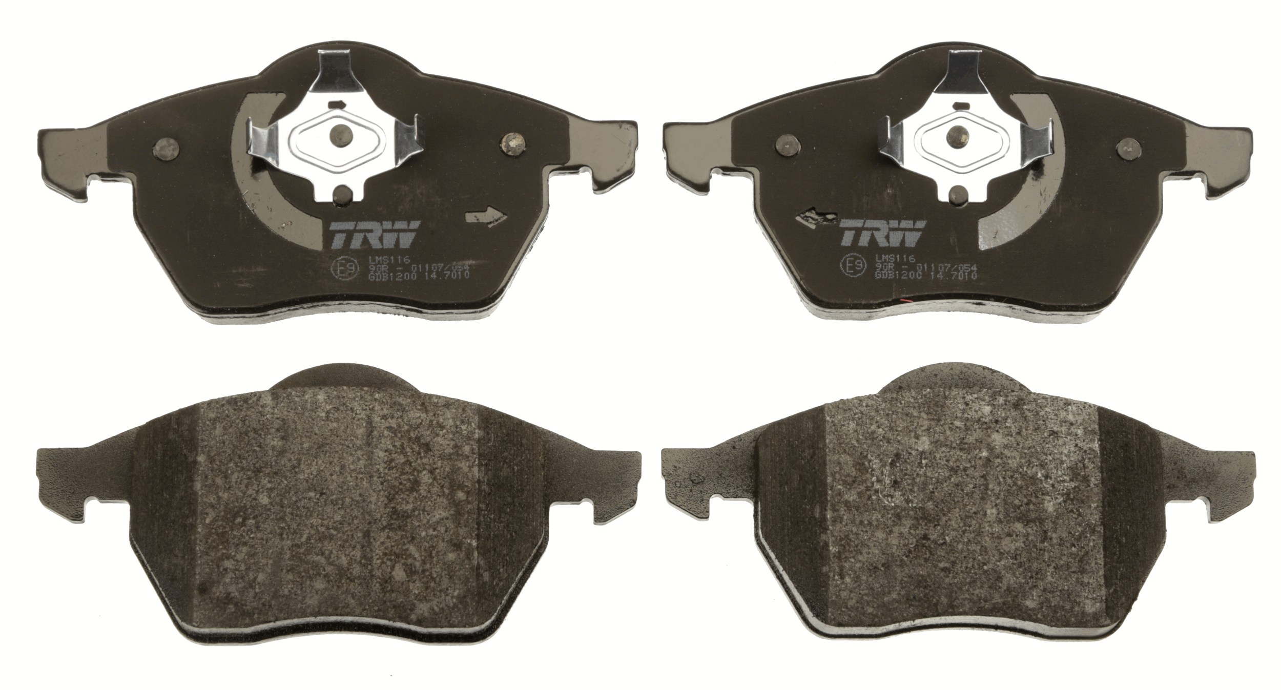TRW Bremseklodser gdb1200 for VW