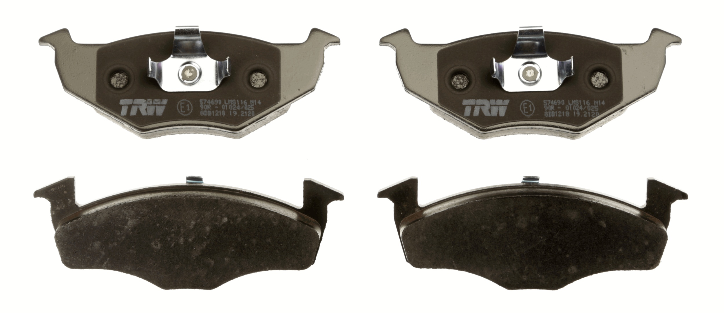 TRW Bremseklodser gdb1218 for VW