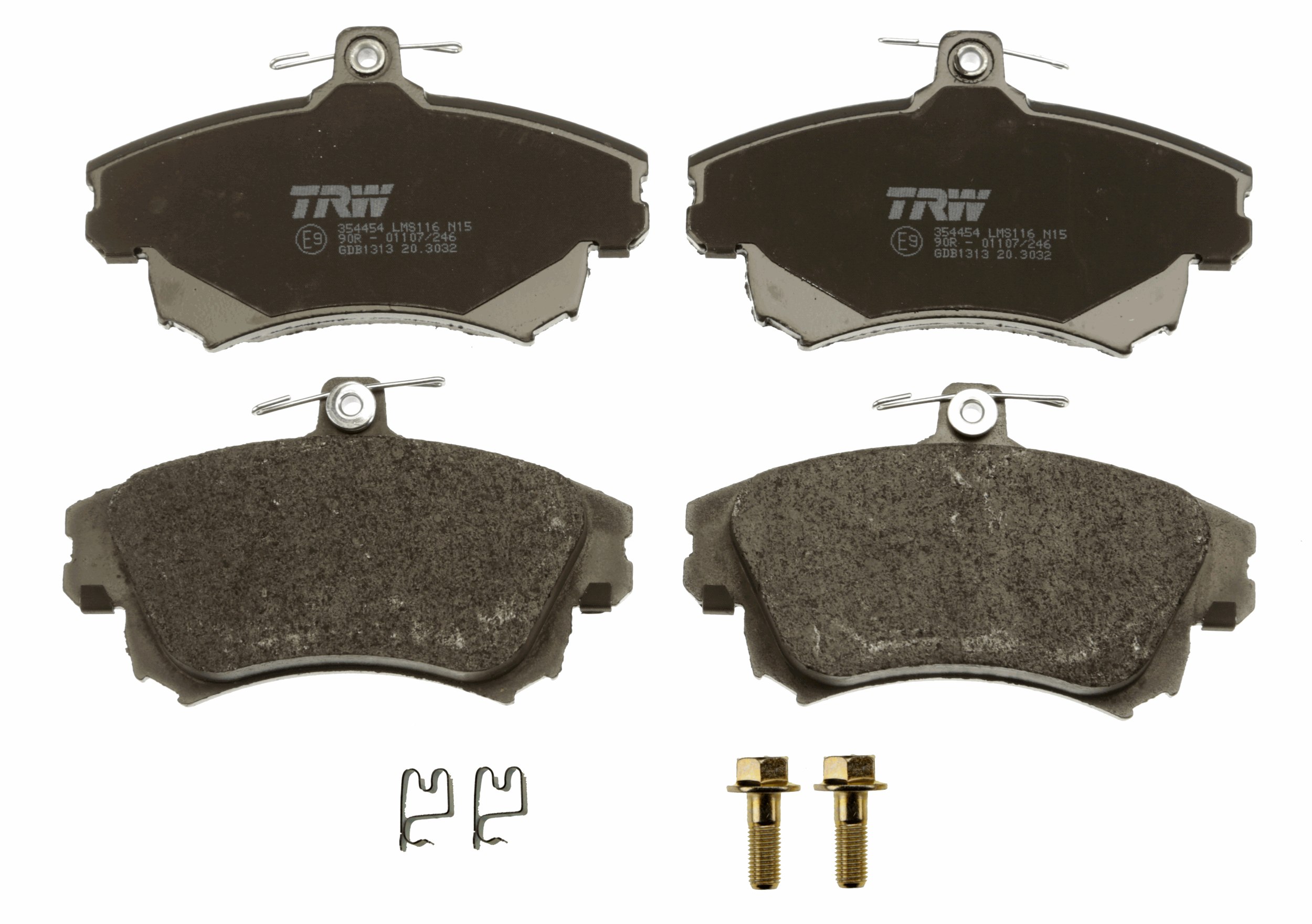 TRW Bremseklodser gdb1313 for VOLVO MITSUBISHI SMART