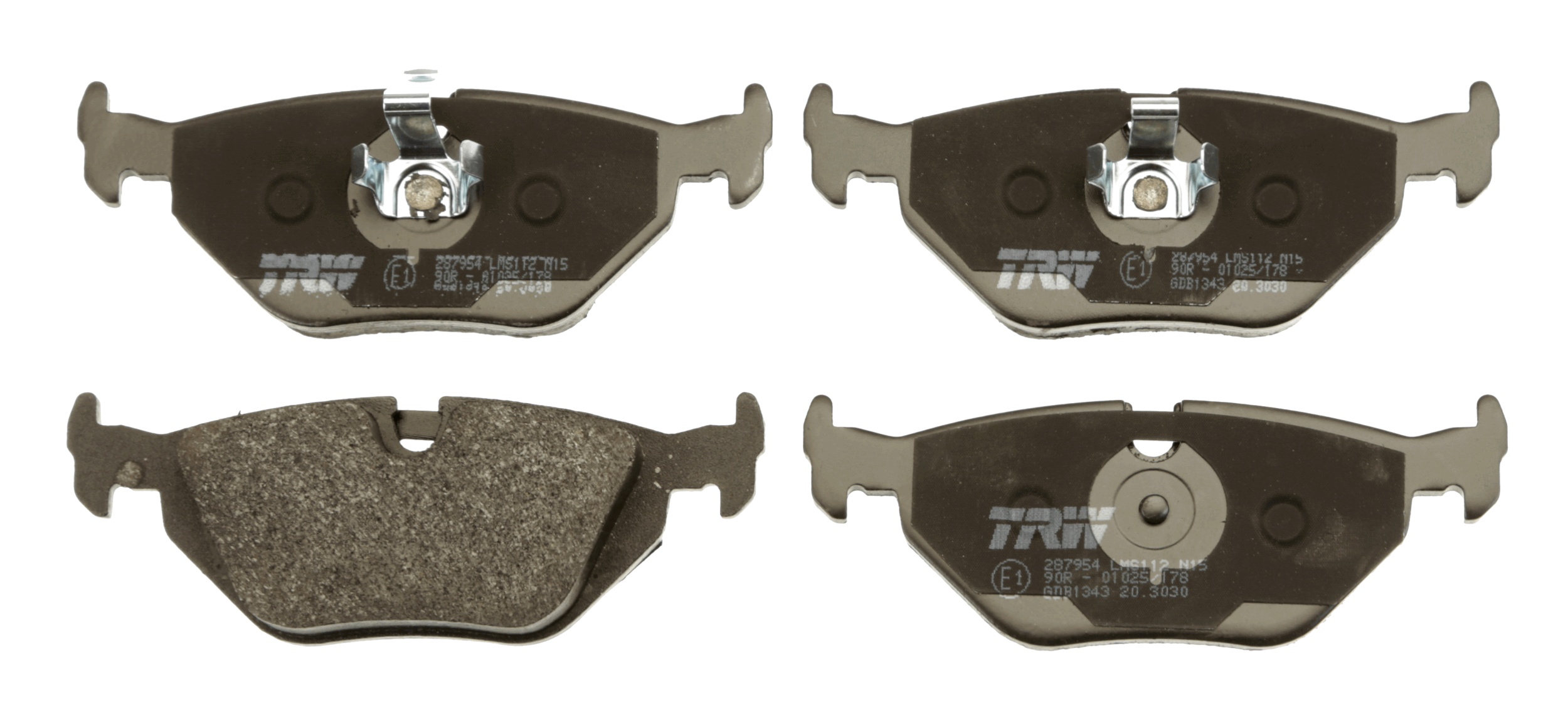 TRW Bremseklodser gdb1343 for BMW