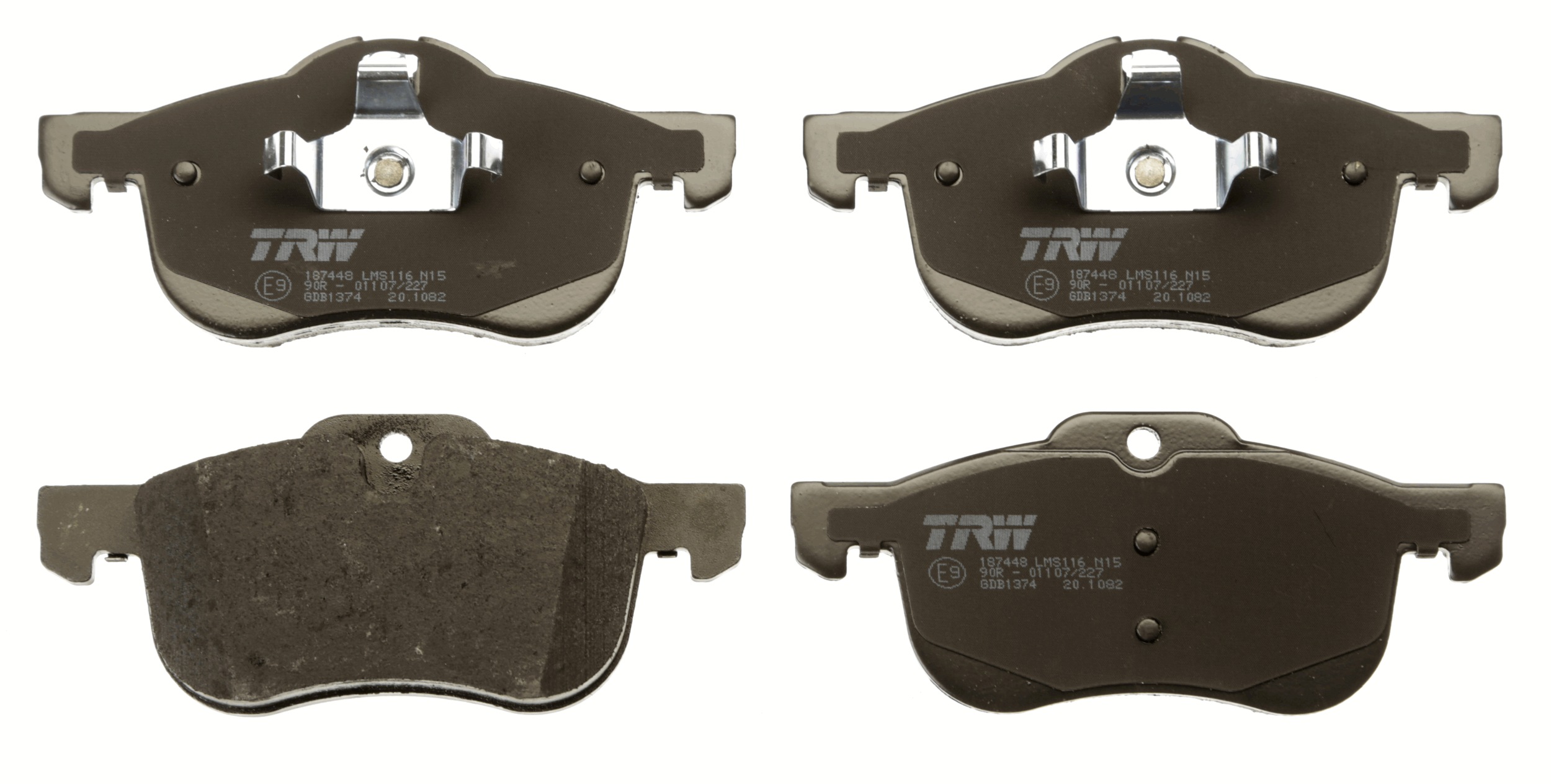 TRW Bremseklodser gdb1374 for SAIC MOTOR MG ROVER