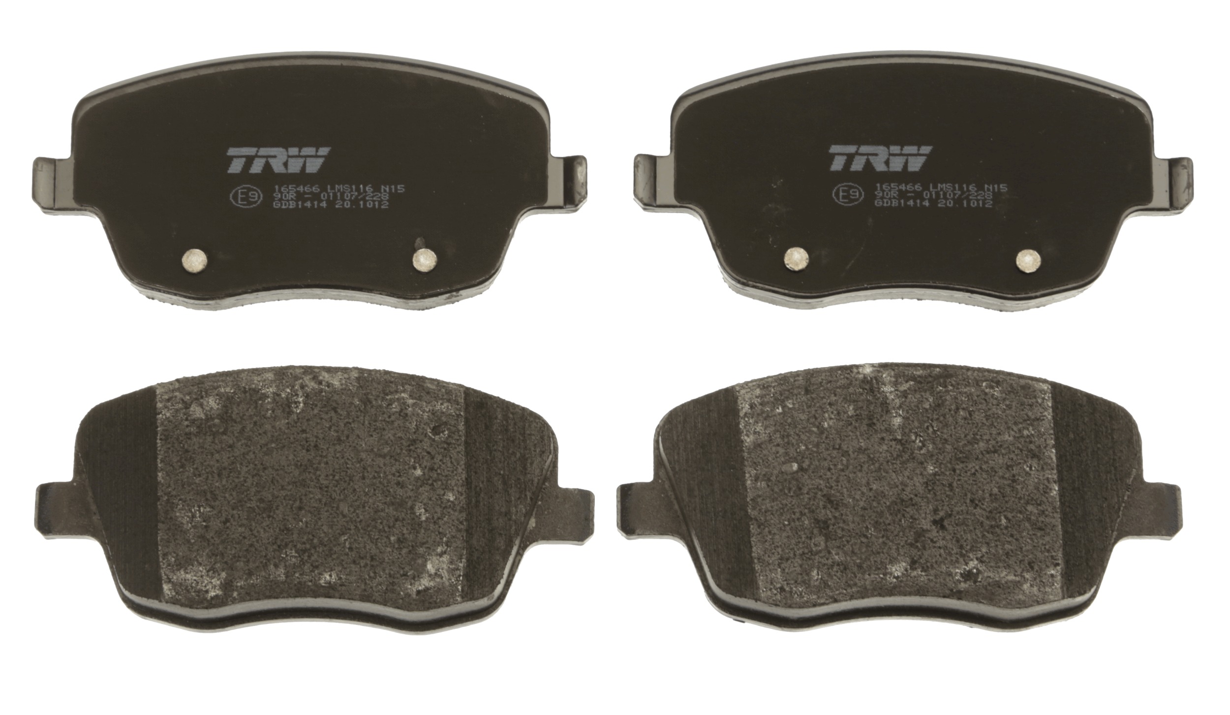 TRW Bremseklodser gdb1414 for SEAT VW