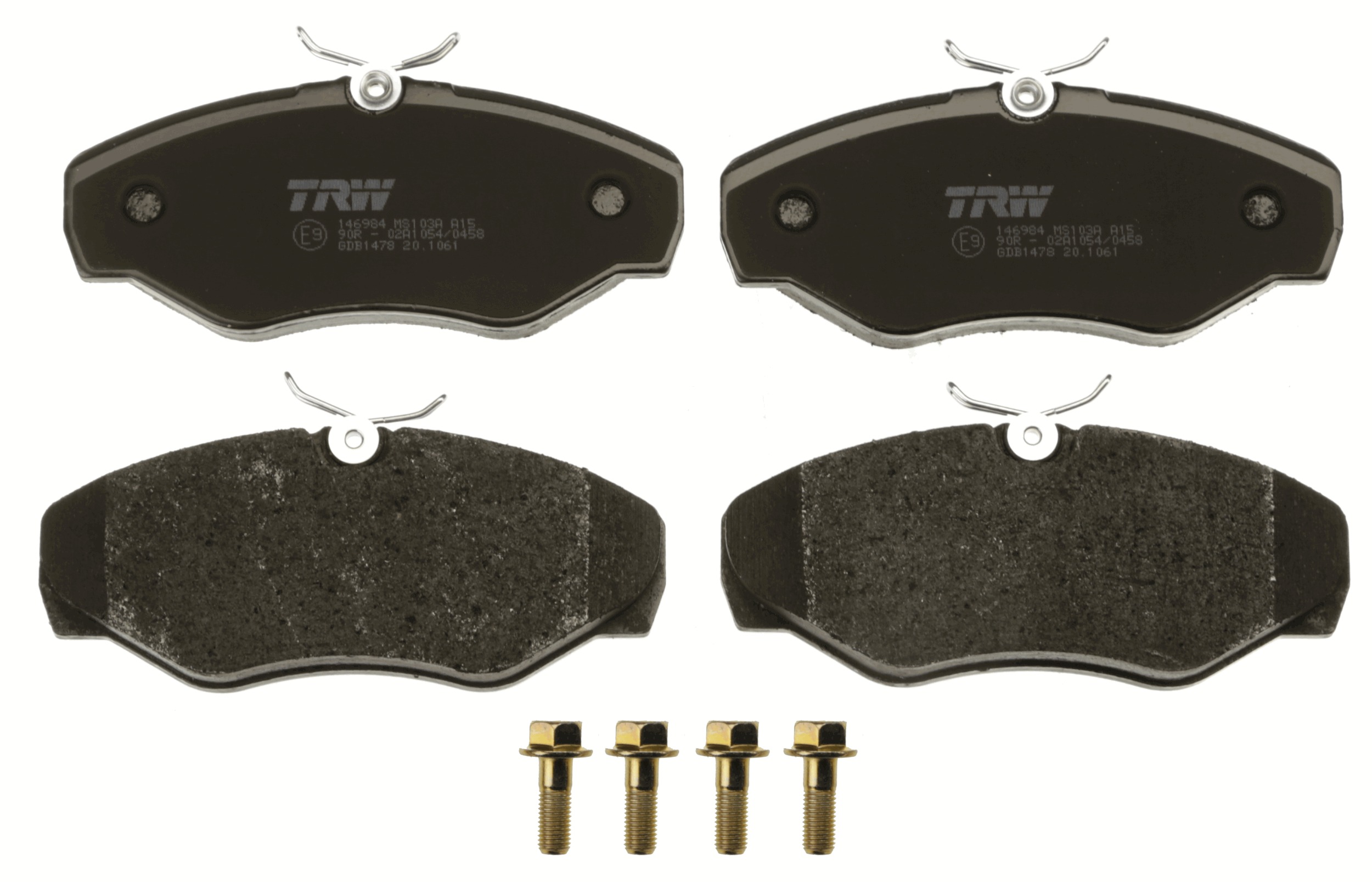 TRW Bremseklodser gdb1478 for VAUXHALL OPEL NISSAN RENAULT