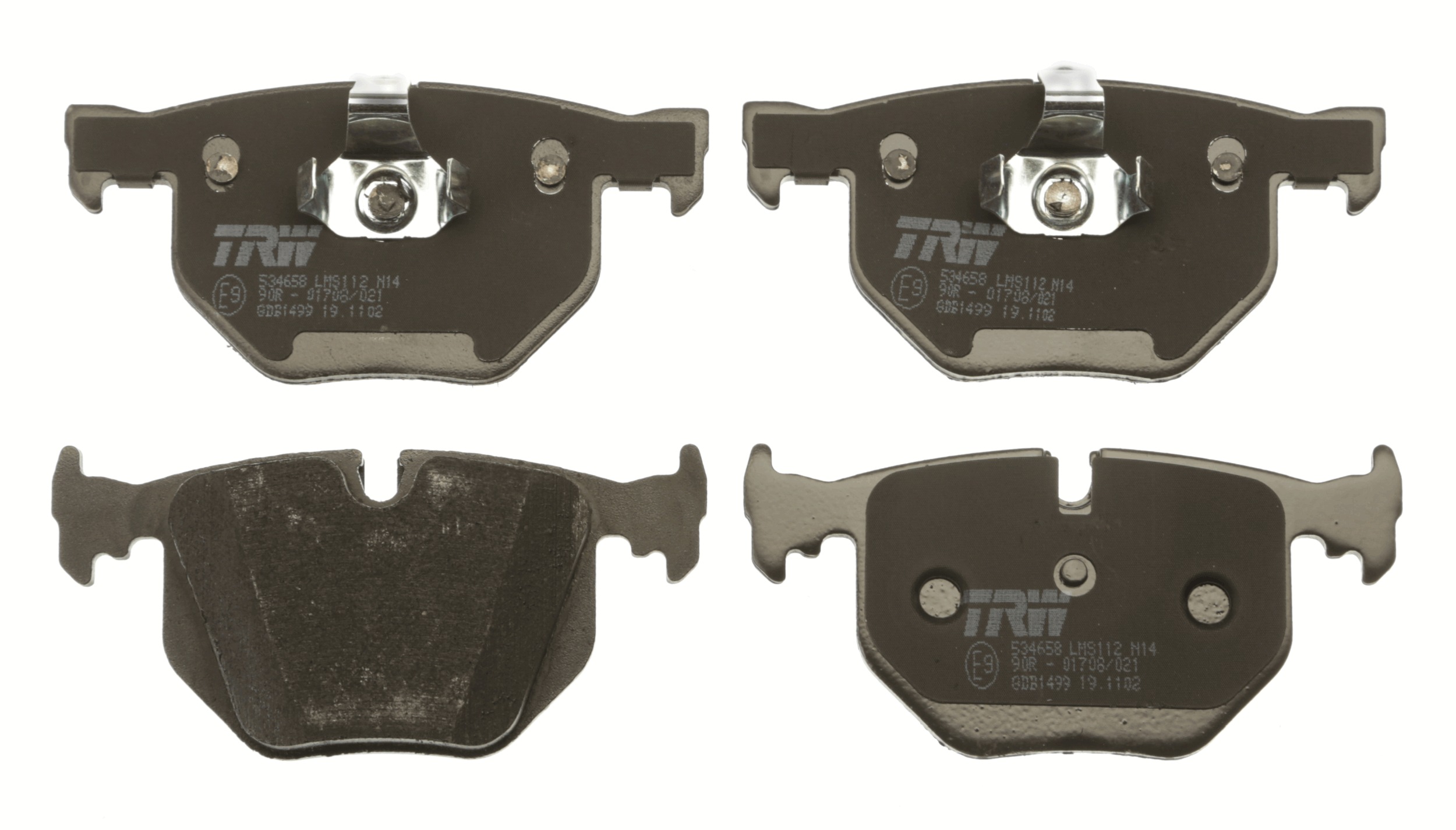 TRW Bremseklodser gdb1499 for BMW